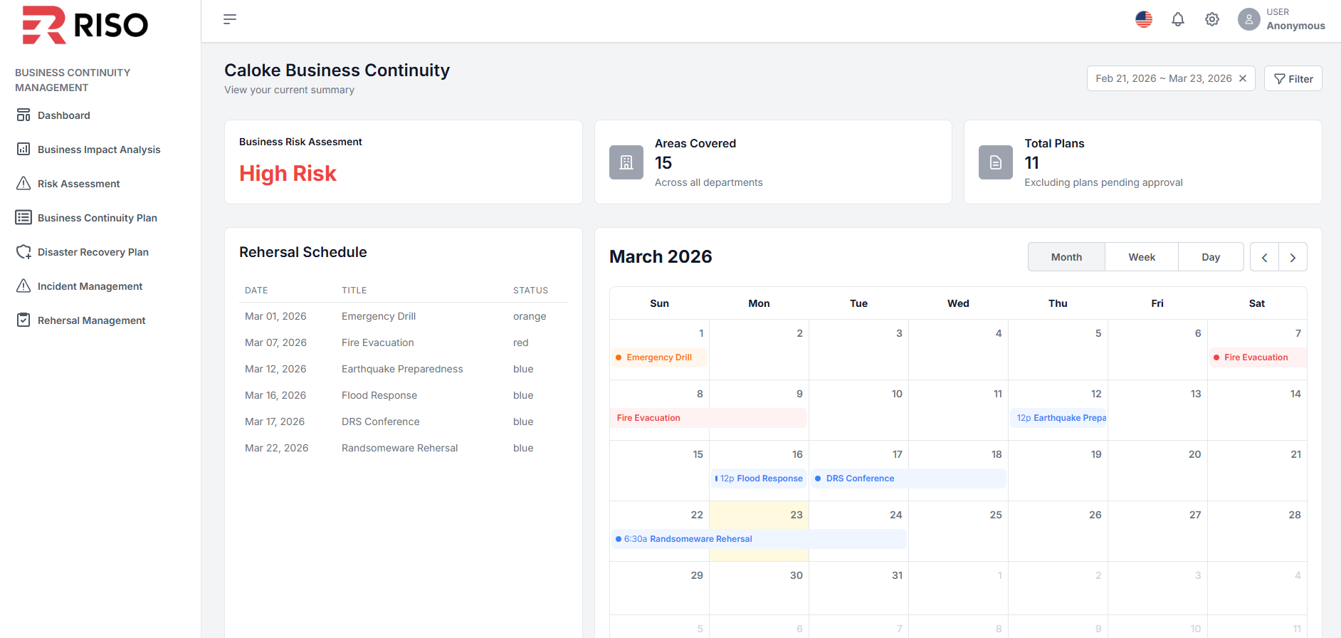 Riso System Interface